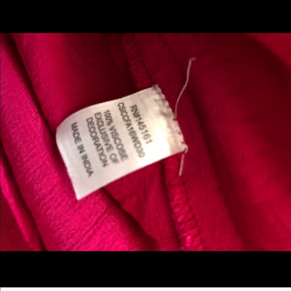 ADORABLE RASPBERRY COLORED DRESS - Picture 8 of 8